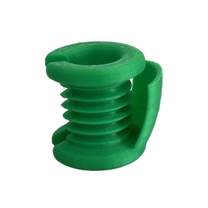 Easy to Wear Crochet Finger Protectors Plastic Elastic Comfortable for Yarn Work with Reinforced Bottom