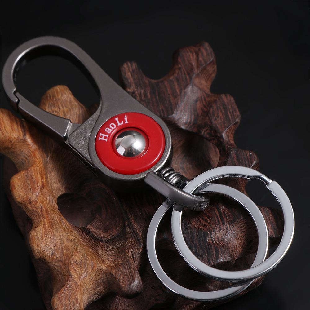 Polishing Titanium Car Keychain Zinc Zinc Zinc Alloy Titanium Keyring Key Pendant