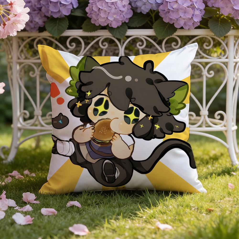 Подушка-чехол L-Legend of H-Hei Movie Cushion Cover для дома и автомобиля, двухсторонний чехол: Двусторонняя конструкция для максимального комфорта