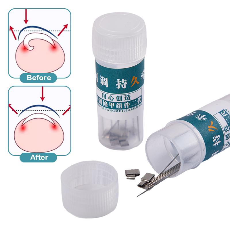 Корректор вросших ногтей, инструменты для педикюра, восстановление, лечение ногтей на ногах, профессиональный зажим для выпрямления вросших ногтей, скобка