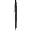 Механический карандаш RotRing Rotling 0,5 мм 600 Черная ручка с чехлом и блокнотом Подарочная коробка с сумкой...