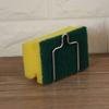Portable Cleaning Cloth Shelf Stainless Steel Sponge Holder Sponge Sink Rack  Kitchen