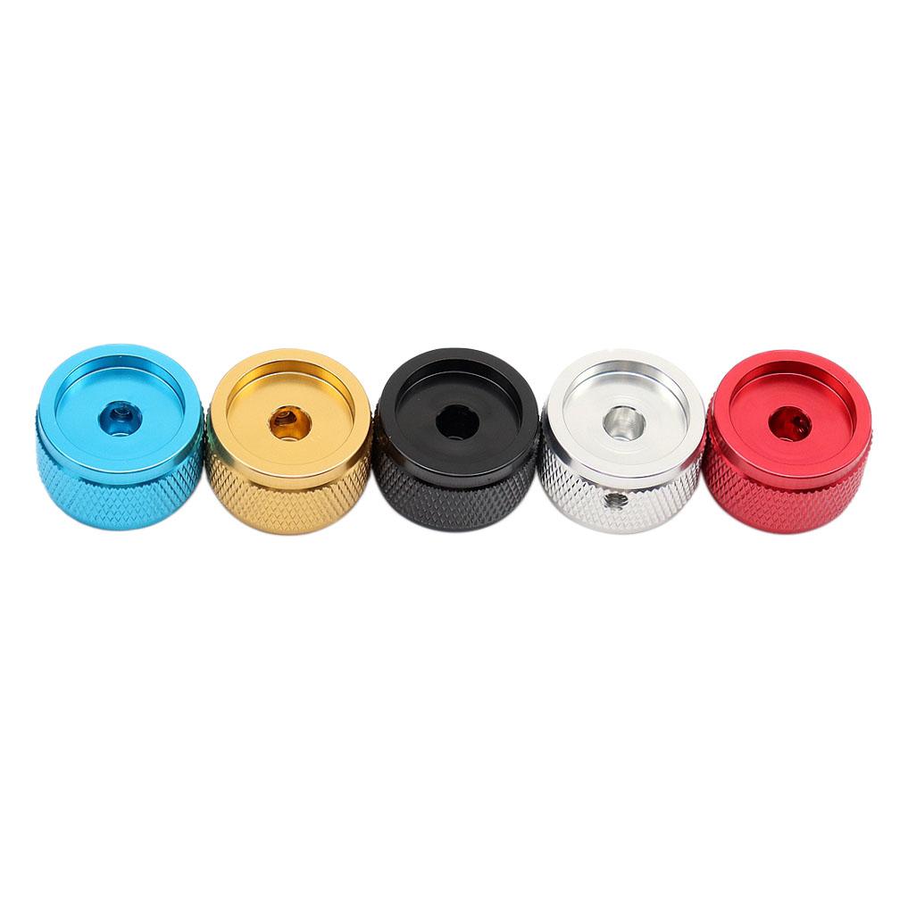 1Pc2Pc Aluminium Guitar Metal Knobs 6Mm Metal Pot Knobs With Indicator And Set Screw For Guitarbassaudio Equipments