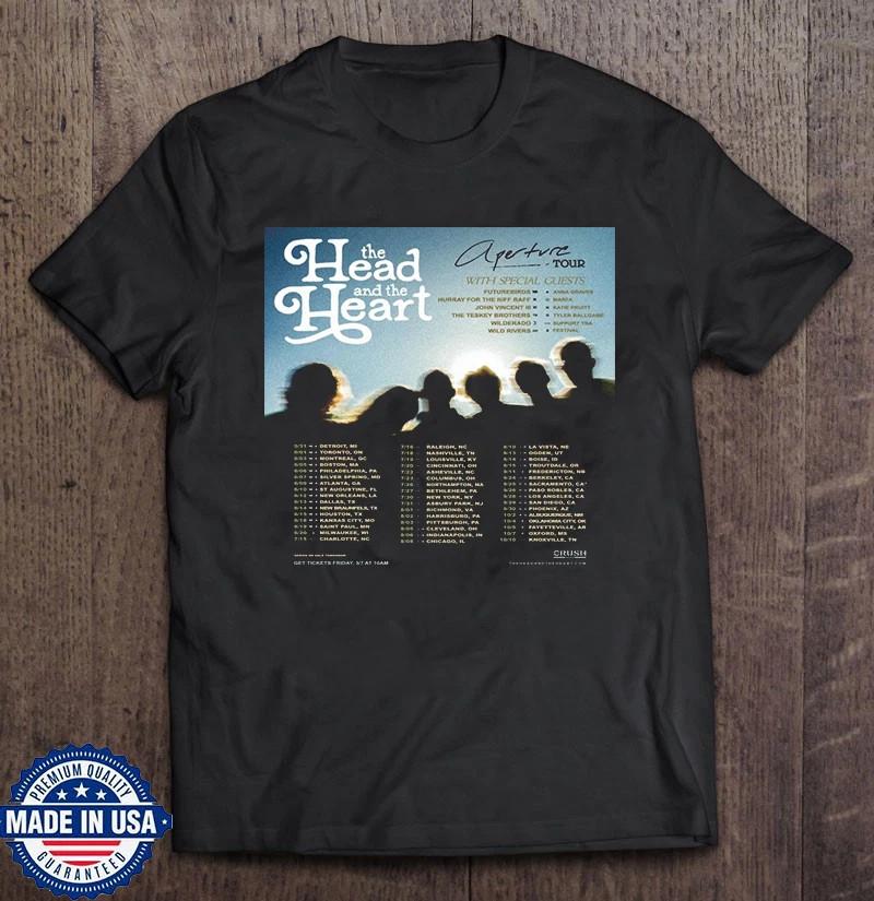 The Head And The Heart Band Aperture Tour 2025 T Shirt Full Size S5xl Qa845