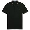 Мужская рубашка-поло Fred Perry с воротником с двойной полосой