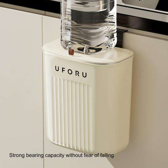 Прочный несущий подвесной мусорный бак большого калибра с крышкой, пробивая свободную кухню, настенный мусорный бак большой емкости, товары для дома