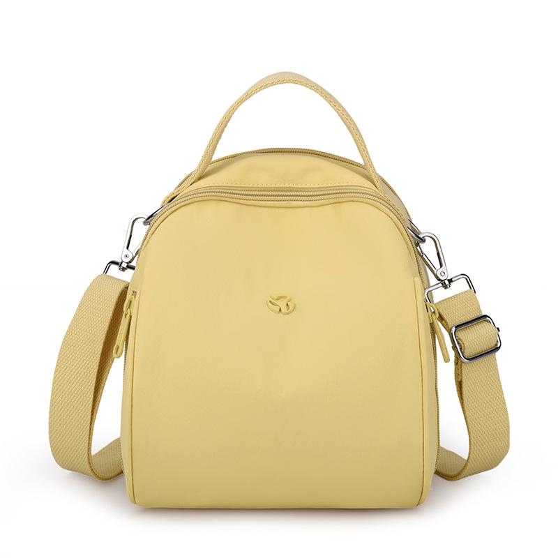 Женская многофункциональная сумка через плечо кроссбоди однотонная сумка-тоут дорожная сумка нейлоновый маленький рюкзак