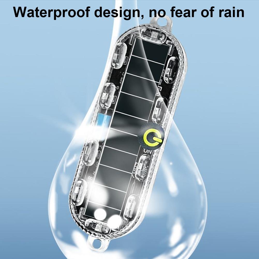 Солнечная Автомобильная стробоскопическая сигнальная лампа Автоматическое аварийное освещение Электрический мотоцикл Грузовик Тормоз Задний фонарь Водонепроницаемые мигающие огни