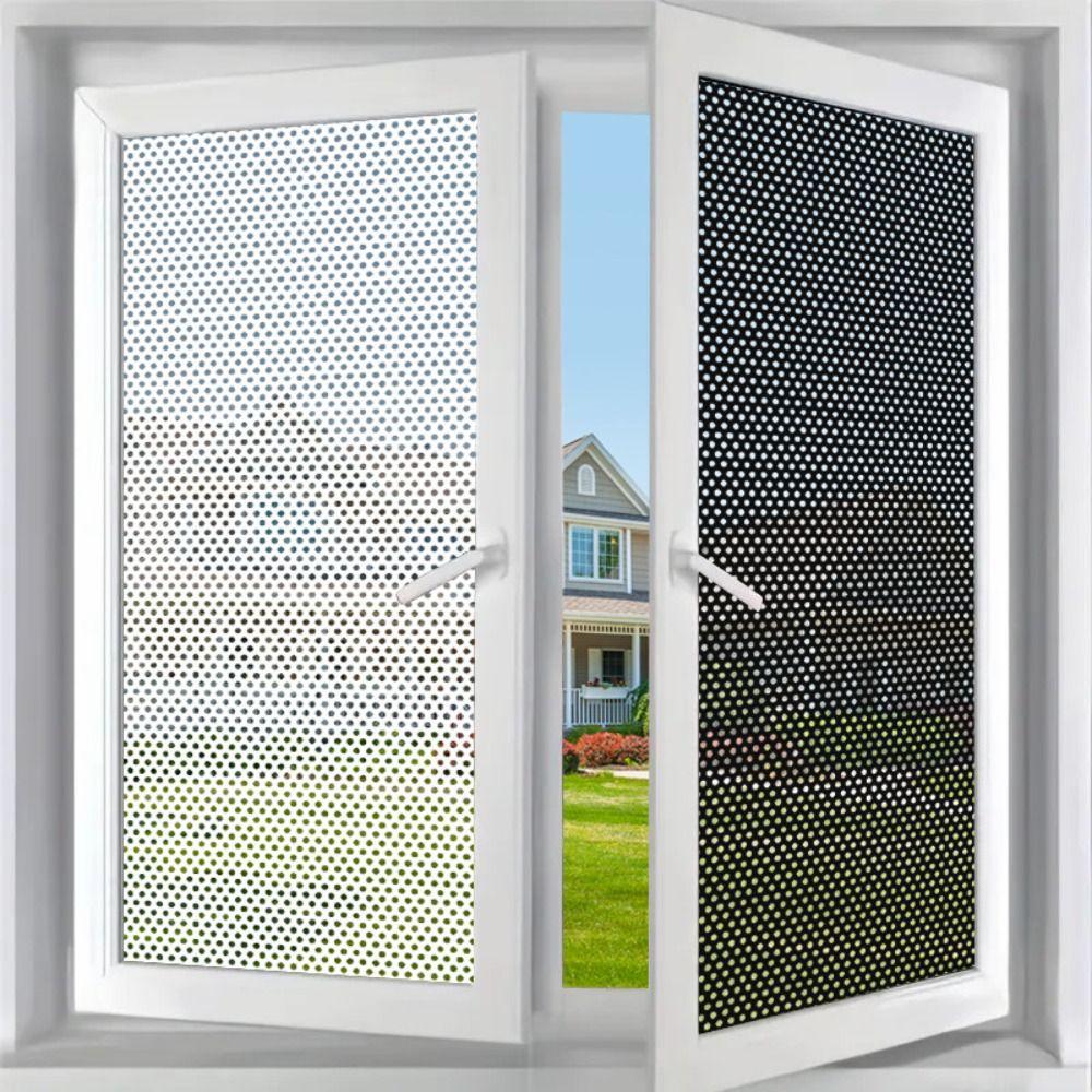 Self Adhesive Window Film PVC Shade Film Durable Privacy Sticker Car Window Shade