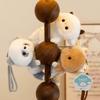 Mini Pocket Size Plush Animal Doll Plush Fridge Sticker Cute Cartoon Plush Ornament  Daily