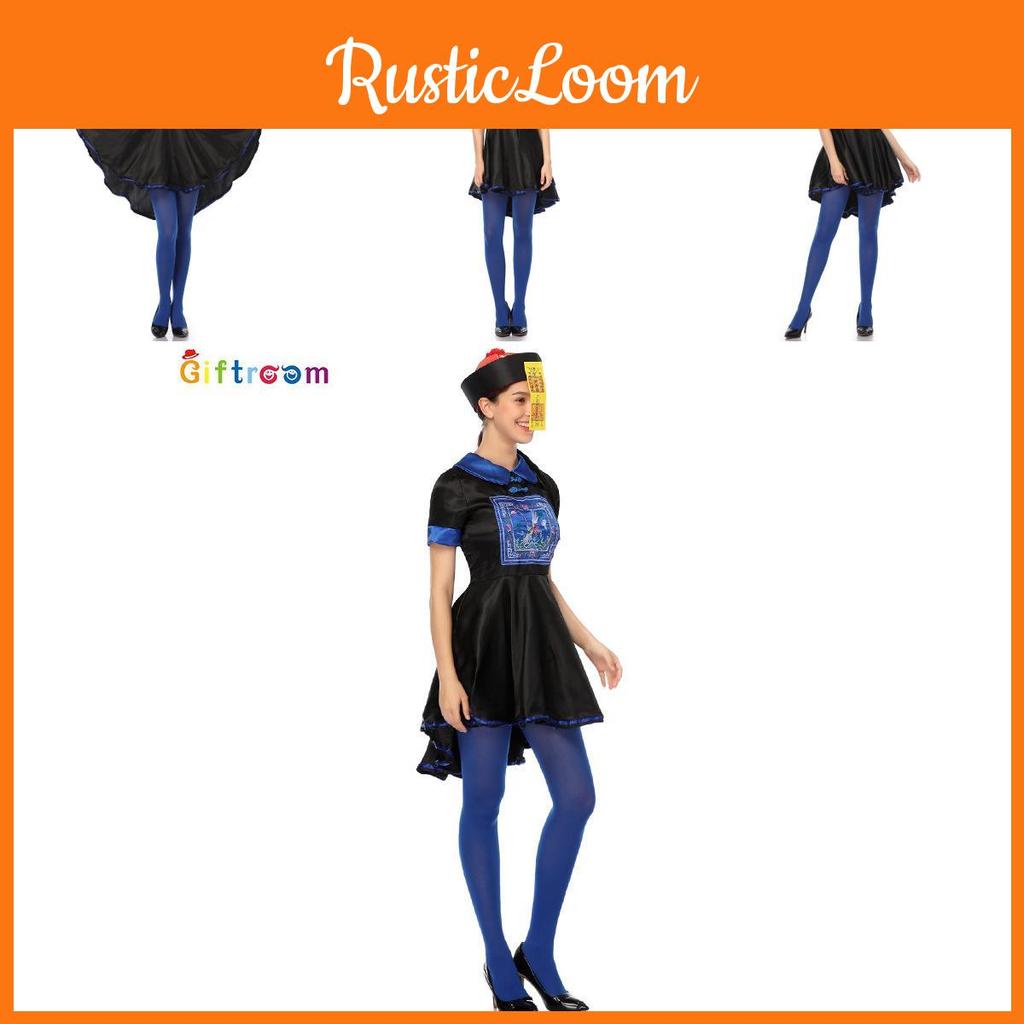 Потрясающий взрослый костюм ведьмы, изготовленный из элегантной полиэстеровой ткани для тематических вечеринок