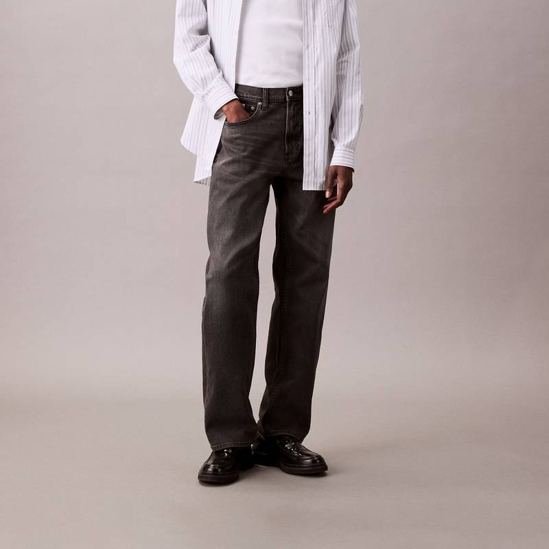 Calvin Klein Jeans Men's Moderate Straight Fit Pants 4RB702G