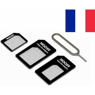 Универсальный комплект адаптеров SIM Micro Nano Standard + Инструмент для извлечения 4 в 1