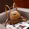 Retro Small Shoulder Bag Women Backpack Fashion Ladies Bags Pu Leather Multifunctional Travel Backpacks