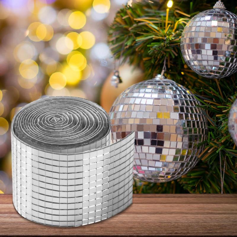 Самоклеящаяся имитация стекла Мини-квадратное зеркало Акриловая мозаика Плитка Наклейки Ванная комната DIY Вечеринка Ручная работа Ремесло Домашнее украшение