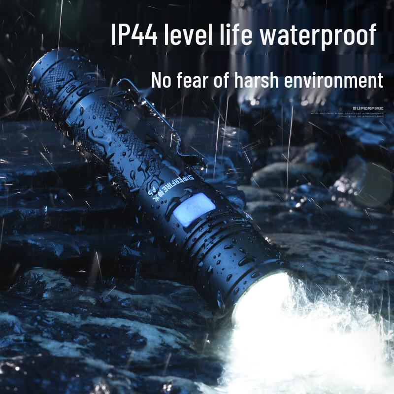 SupFire A5 USB Rechargeable LED Flashlight