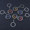 3D Wheel Hub Key Chain Zinc Zinc Zinc Alloy Car Accessories Keychain Wheel Hub&Brake Keychain Girls Boys