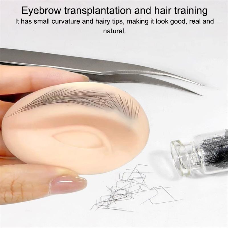 Твердый силиконовый микроблейдинг 5D тату бровей практика кожи новичка бионический брови ресницы макияж глаз косметический инструмент