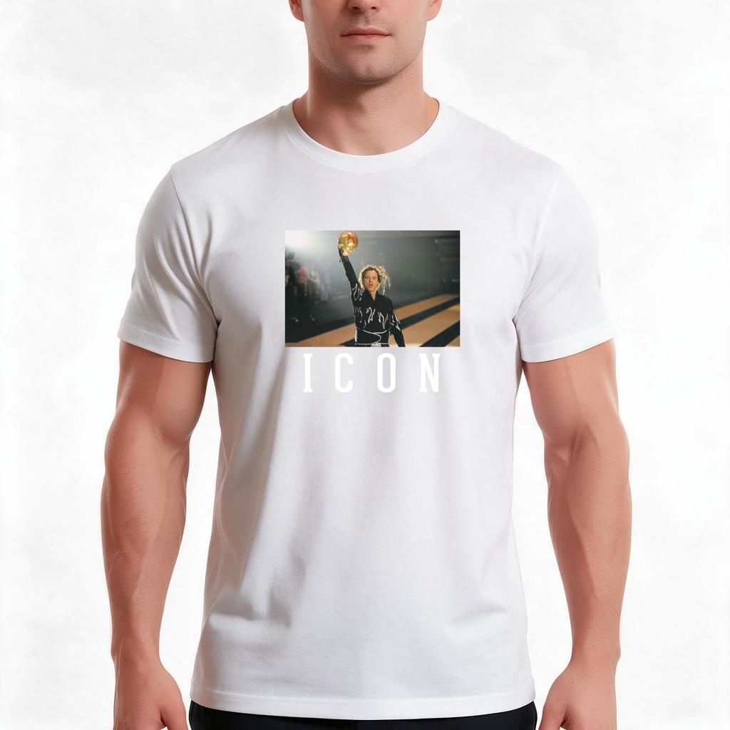 Icon Big Ern Tshirt Summer Casual Cotton Tee Oversized Streetwear Tops Vintage Graphic Print Loose Fit Short Sleeve