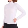 UV Cut High Neck Inner Shirt Cut Rate Long Sleeve L [UV 99%] (white, Size) [White Beauty]
