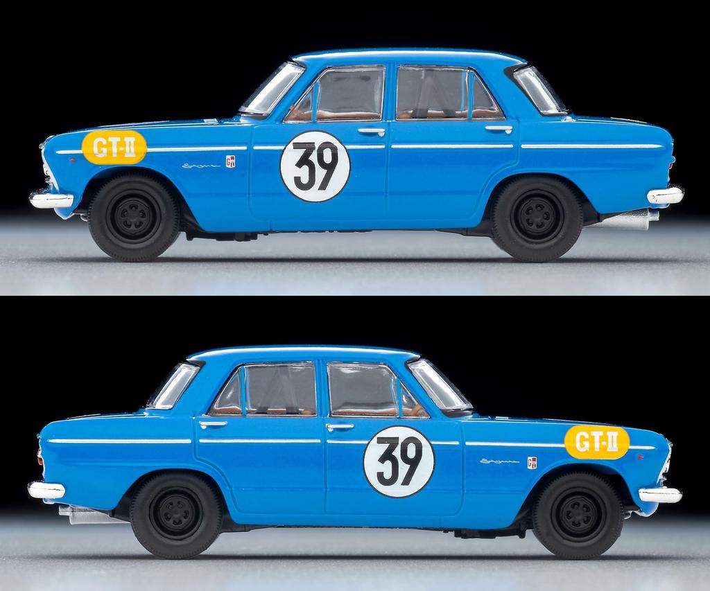 Tomytec Tomica Limited Vintage LV-213a Prince Skyline GT 2nd Japan Grand Prix #39 Blue Finished Model 332862