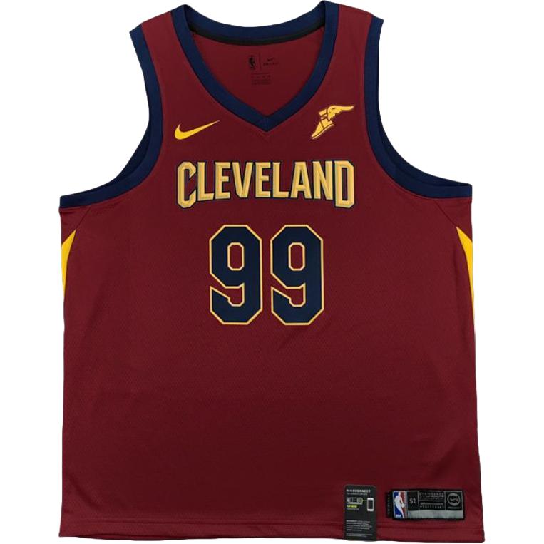 Nike X NBA Swingman Fan Edition Jay Crowder Cleveland Cavaliers Pullover Comfortable Fitting Basketball Jersey Unisex Jersey Maroon 864467-688