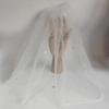 Bridal Veil Headpieces with Rhinestone/ Pearl Decor Wedding Bridal Veil Short Tulle Elegant Bride Wedding Party Veil