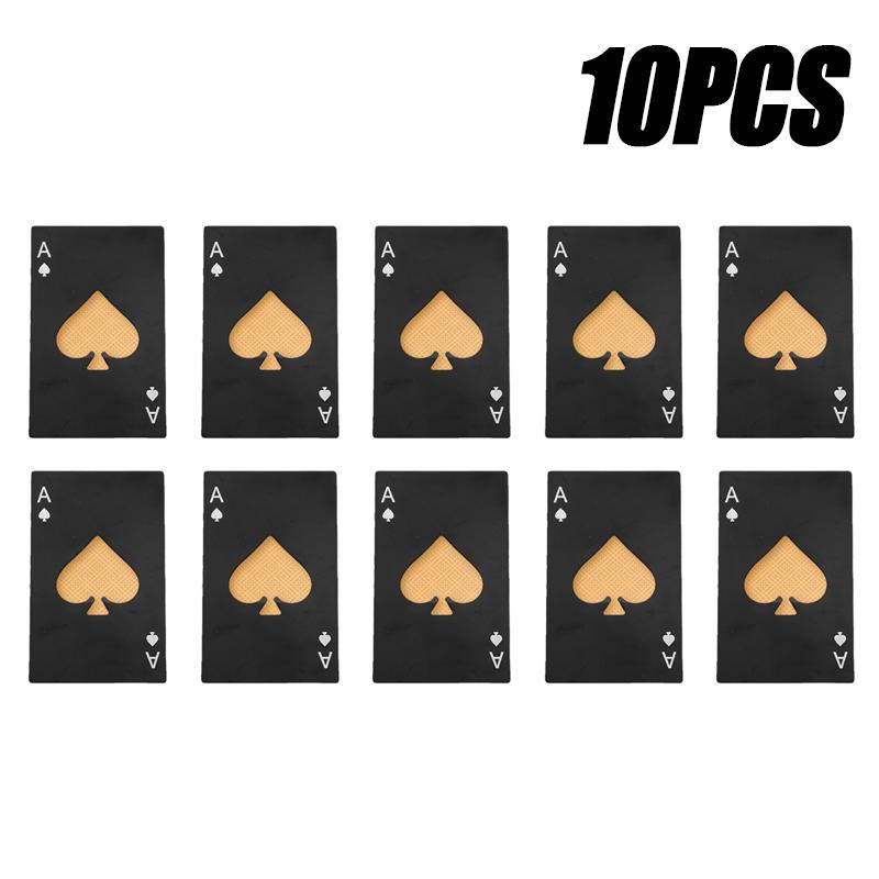 20 шт. игральная карта открывалка для бутылок пивная открывалка автоматическая открывалка для бутылок отель бары винный штопор кухонный бар консервный нож