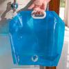 5-15L Drinking Water Bucket Driving Pure Water Tank Water Storage Carrier with Faucet for Outdoor Camping Cooking Picnic Hiking