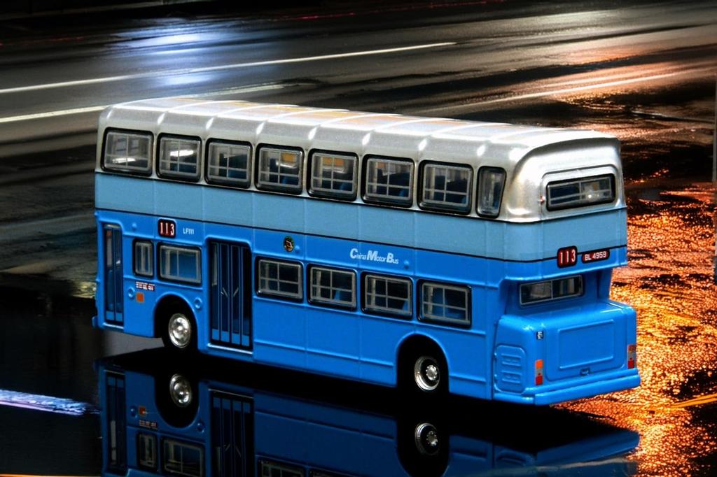 Tiny City Scale Diecast Model Daimler Fleetline CMB Alexander Bus 1/110 Car (113) Double-Decker (BL4959)