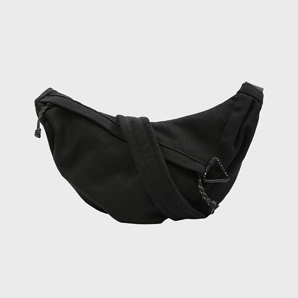 Sumples Canvas Body Bag (m) -BLACK, Hip -7000021385