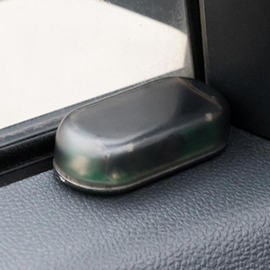 Car Solar Power Simulated Dummy Alarm Anti-Theft LED Flashing Security Light Fake Automotive Warning Lamp