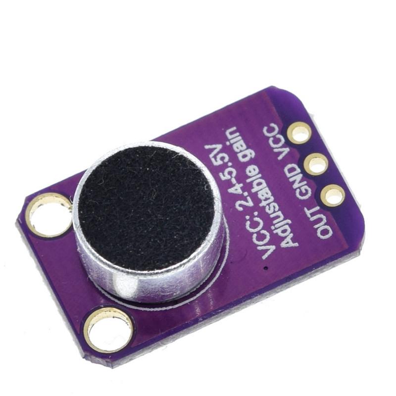 GY-4466 электретный микрофонный усилитель MAX4466 регулируемый модуль усилителя постоянного тока 2,4-5 В для Arduino