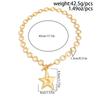 Ingemark Hip-Hop Punk Star Metal Pendant Chokers Necklace Women Trendy Simple OT Buckle Thick Neck Chain 2026 New Jewelry Gift