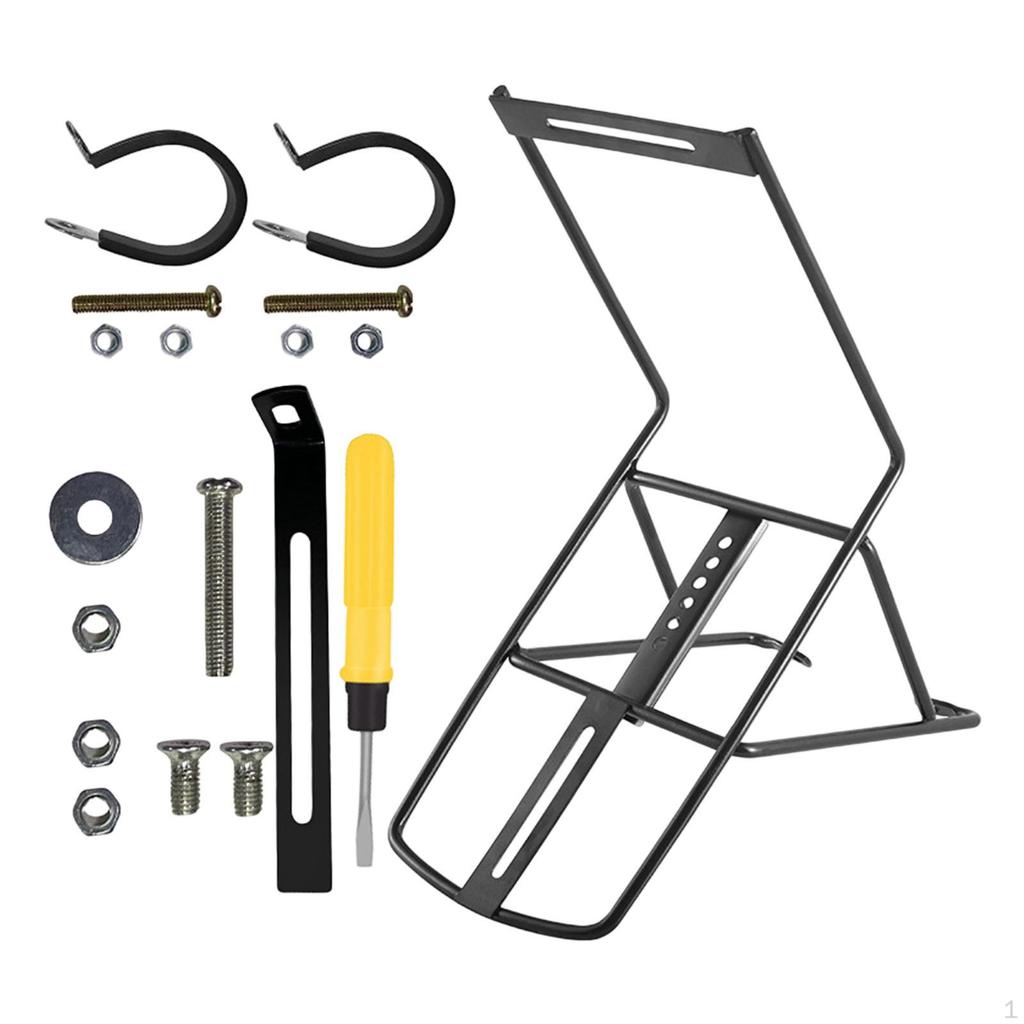 Front Cargo Pannier Stand Sturdy Carrier with Double Fixing Clips And Enhanced Stability Suitable