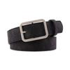 Casual Luxury Brand Design Square Pin Buckle Waistband Waist Band Leather Belt Ladies Dress Strap
