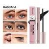Long and Curly Mascara, Waterproof Black Mascara for Thick and Voluminous Eyelashes
