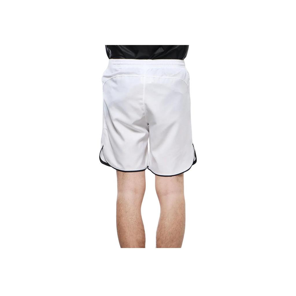Nike Dri-FIT Logo Embroidered Lace-Up Quick-Dry Breathable Soccer Shorts Men Shorts White DH8112-100