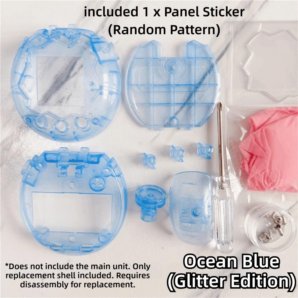 Colorful Shell Replacement Premium Hard Shell Transparent Shell Modification Crystal for Tamagotchi Paradise
