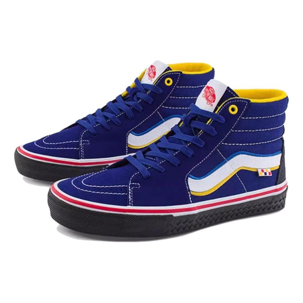 Vans PaDin Musa X  Амортизирующие Прочные Высокие Кеды для Скейтбординга Унисекс Кеды для Скейтбординга Синие VN0A5FCCCJE