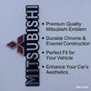 1pcs ABS Car Side Letters Emblem Trunk Badge Sticker for Mitsubishi Lancer 9 ASX L200 Colt Pajero Outlander Eclipse EVO