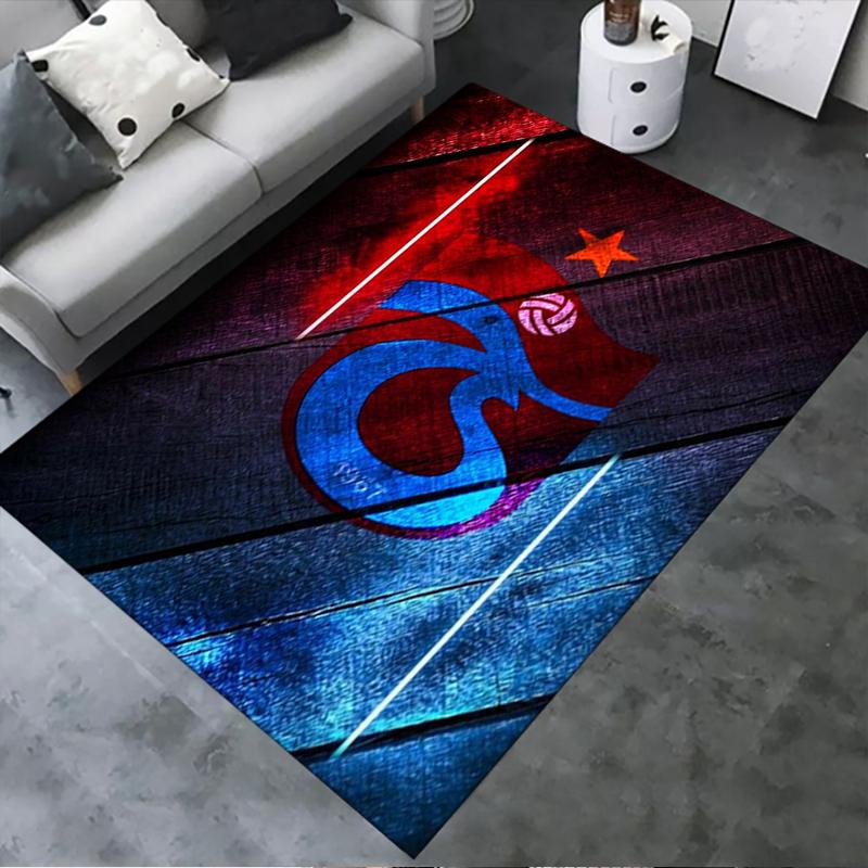 Ковер Trabzonspor для гостиной, спальни, дома, украшение для дивана, нескользящий коврик для детских игр