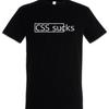 Футболка "CSS отстой" Веселый Гик Нерд Html Компьютерные науки Ученый Веб-дизайнер