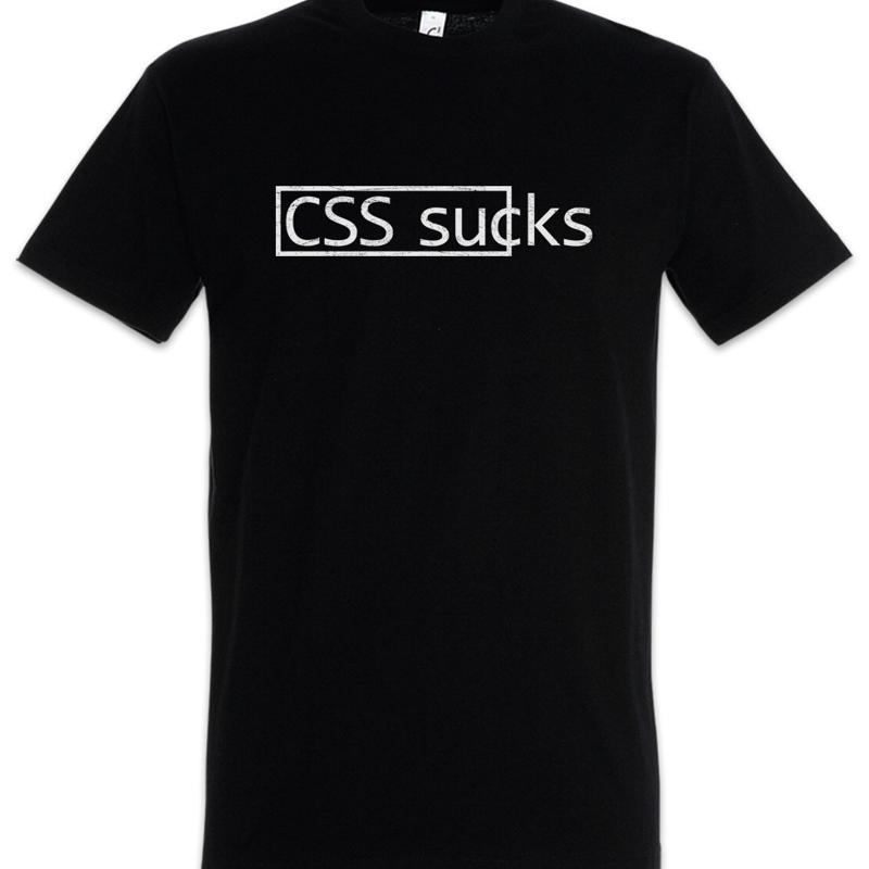 Футболка "CSS отстой" Веселый Гик Нерд Html Компьютерные науки Ученый Веб-дизайнер