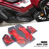 Motorcycle Footrest Footpads Foot Pegs Pedals Plate Pads Parts Accessories Fit For HONDA ADV350 ADV-350 ADV 350   (Blue)