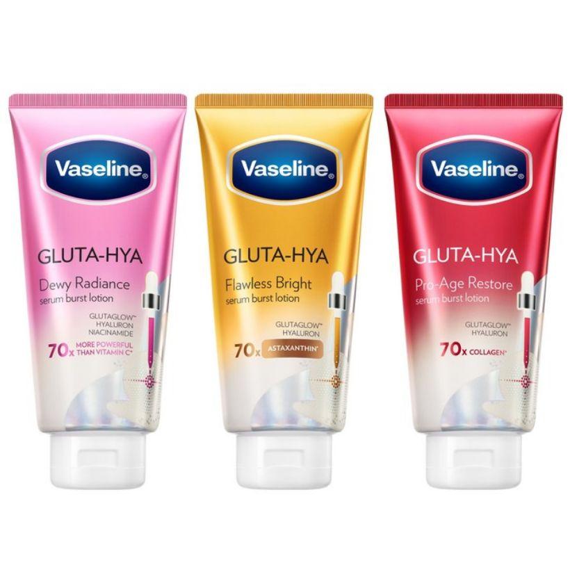 [Выбор Дженни из Blackpink] Лосьон-сыворотка Vaseline Gluta-Hya Serum Burst Lotion 300 мл, 3 вида