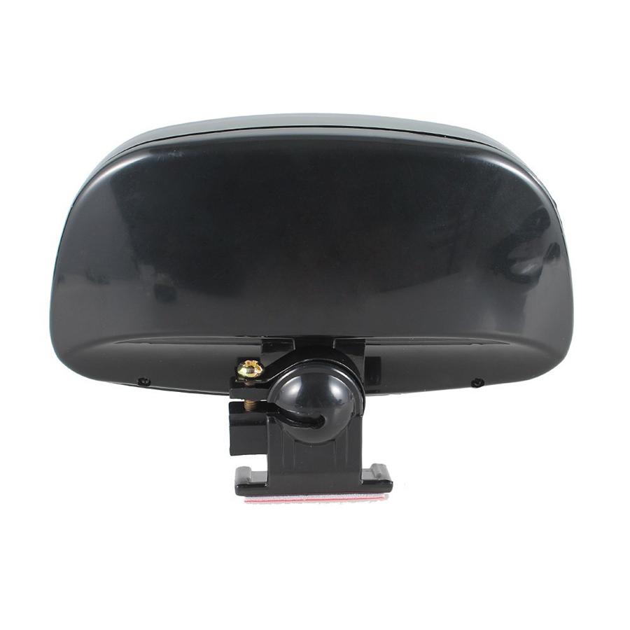 Одна пара широкоугольных регулируемых автомобильных зеркал заднего вида для слепых зон, серебристые