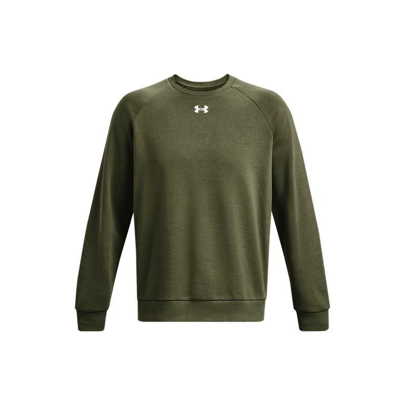 Under Armour Rival Fleece Crew Top 'Olive Green' Men's 1379755-390