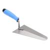 Кельма для кладки, эргономичная, мягкая, резиновая ручка, штукатурный шпатель из углеродистой стали для стен, пола