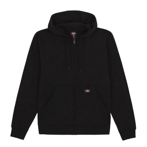 Dickies Мужская толстовка с капюшоном на молнии из флиса